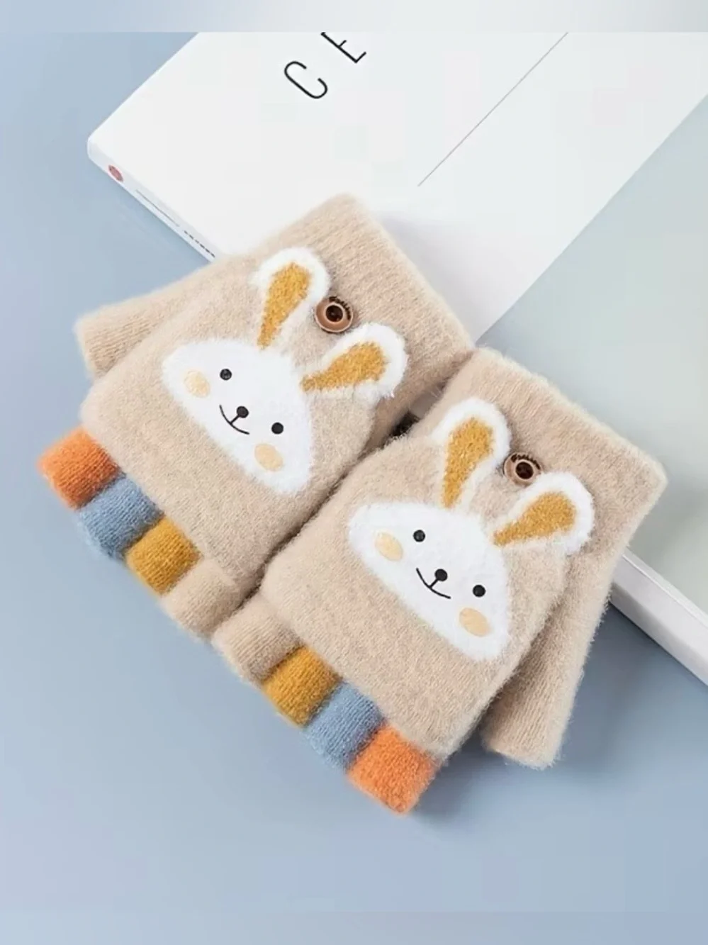 Toddler Girl’s Bunny Convertible Glove Mitten - pick 1